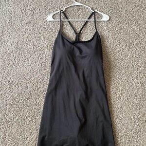 SHEIN Black Strappy Dress